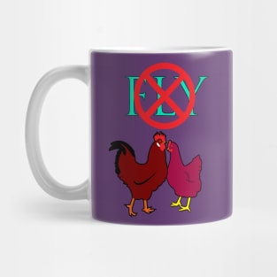 Hen and Rooster Mug